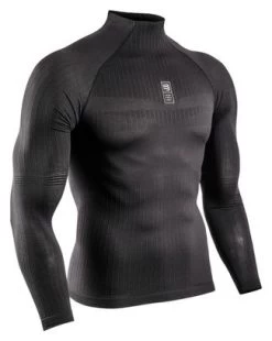Maillot Manches Longues Thermique Compressport 3D Thermo 110g Noir