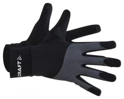 Gants Hiver Polaire Réfléchissant Craft ADV Lumen Noir Unisex