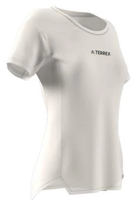 Maillot Manches Courtes Adidas Terrex Agravic Blanc Femme
