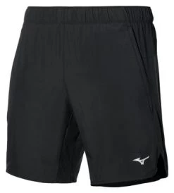 Short 2-en-1 Mizuno Core 7.5 Noir Homme