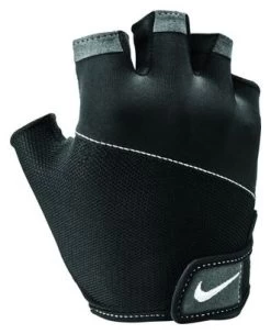 Gants Courts Femme Nike Elemental Fitness Noir