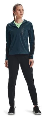 Pantalon Déperlant Under Armour OutRun The Storm Noir Femme – Image 4