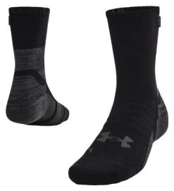 Chaussettes Under Armour ArmourDry Run Wool Noir Unisex