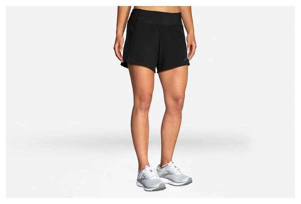 Short Brooks Chaser 5'' Noir Femme – Image 3