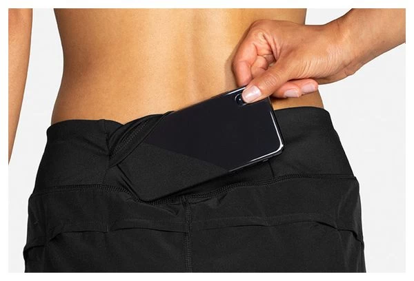 Short Brooks Chaser 5'' Noir Femme – Image 5