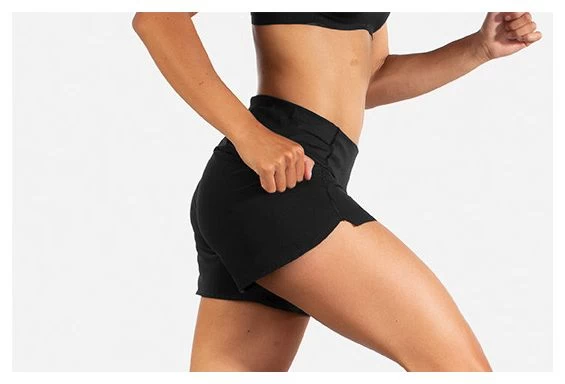 Short Brooks Chaser 5'' Noir Femme – Image 4