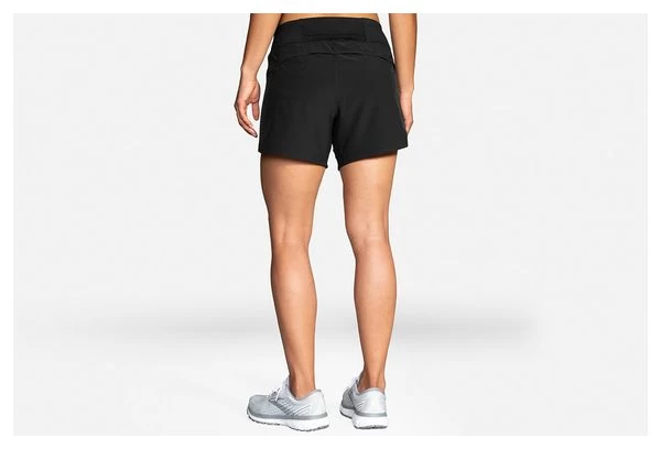 Short Brooks Chaser 5'' Noir Femme – Image 2
