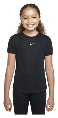 Maillot Manches Courtes Nike Dri-Fit One Noir Fille