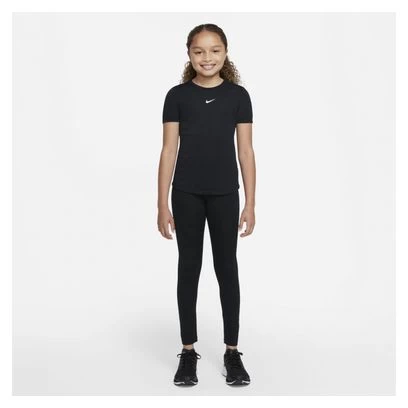 Maillot Manches Courtes Nike Dri-Fit One Noir Fille – Image 4