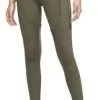 Collant Long Nike Dri-Fit Epic Luxe Trail Khaki Femme