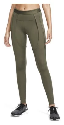 Collant Long Nike Dri-Fit Epic Luxe Trail Khaki Femme