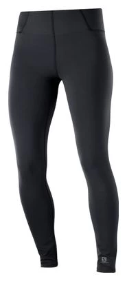 Collant Long Salomon Cross Multi 28 Noir Femme